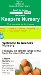 Mobile Screenshot of keepers-nursery.co.uk